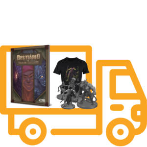 Frete D - Bestiário do Folclore Brasileiro (1 livro + extras)